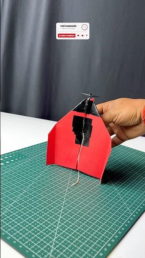 I Made A Paper RC Plane At Home #diy #howtomake #scienceproject #science #vigyankari