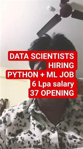 Data Scientist Job 2026 🔥 | Shine Hiring via HT Media | Python ML Jobs