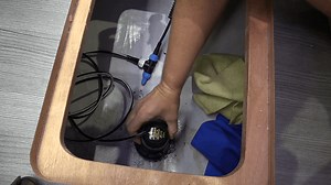 Pulling and Cleaning our Airmar Transducer - Out Chasing Stars