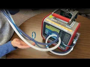 Hamilton T1 NIV for Neonate setup