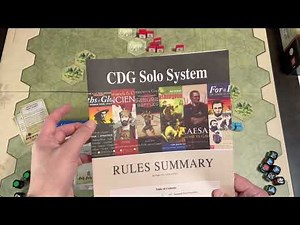 Command & Colors: Samurai Battles + CDG Solo System (GMT) - AAR and Gameplay
