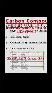 🚀 Class 10 Science 1: Most Important Questions & Repeated Topics for 2026