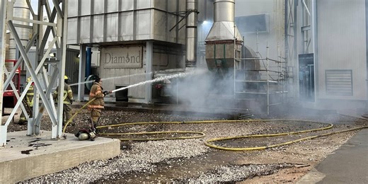 Crews responding to fire at ethanol plant in Levelland