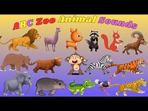 ABC Zoo Animals Sounds 16TH6 | Alphabet Animals Song for Kids | Kids TV