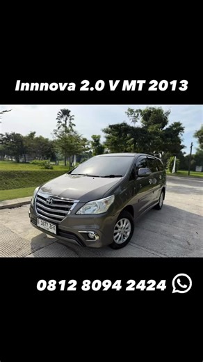 JUAL BELI TUKAR TAMBAH MOBIL BEKAS | DREAM10CARS on Instagram: "Toyota Kijang Innova 2.0 V Manual Bensin 2013 Warna Grey KM 86rb Pajak Nov 2026 Unit sudah lolos Inspeksi By OTOSPECTOR *Garansi mesin dan Transmisi 6 bln / 1 thn *Gratis Layanan derek 24 jam 6 bln Kunci 2 Buku service manual book ada Ban Tebal Gantungan kunci kulit Toolkit lengkap BPKB faktur NIK STNK ada Mobil habis salon, siap pakai Cash Bertahap 0% DP Dicicil Data dibantu Rumah kontrak bisa BI Cheking Coll 5 bisa bantu KTP luar 