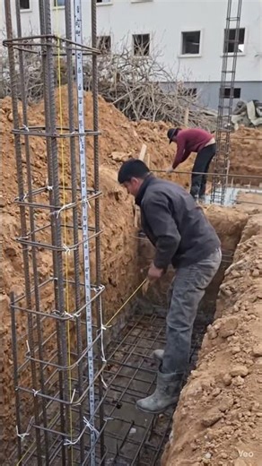 Before Concrete: Column Footing Reinforcement | Real Site Video
