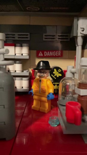 LEGO Minifigure Adventures in a Danger Zone
