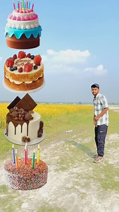 22K views · 423 reactions | Birthday cake to icecream, catbury, Popcorn, Good day,magic video#shorts #magic #vfx #vfxprasenjit #vfxmantu | Prason Vfx | Facebook
