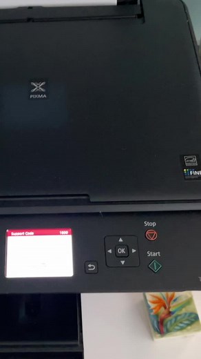 How to change ink cartridge in Canon Pixma