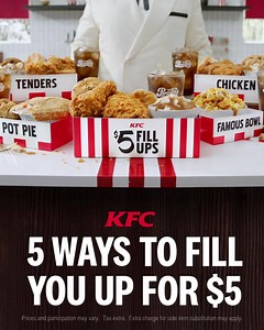 2.2K reactions · 249 shares | I spend all my time making $5 Fill Ups so you can spend all your time eating $5 Fill Ups. And that’s okay because time is just a construct. | KFC | Facebook