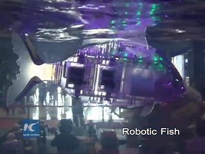 17K views · 901 reactions | It's like a water drone. This bio-inspired aquatic robot can patrol for pollution, and may offer a solution for cleaning our seas. | China Xinhua News | Facebook