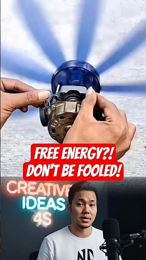Free Energy Fan? Don’t Be Fooled by Magnet Tricks! #shorts