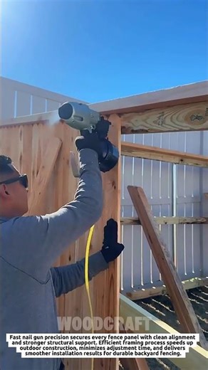 Fence Framing Locked Perfectly