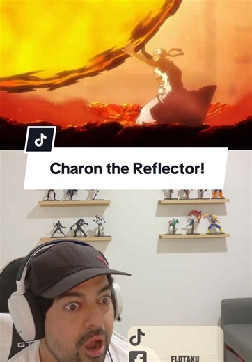 Fire Force Episode 41: Behold the energy reflecting power of Charon the reflector! #animereaction #otaku #anime #fireforce #shinra