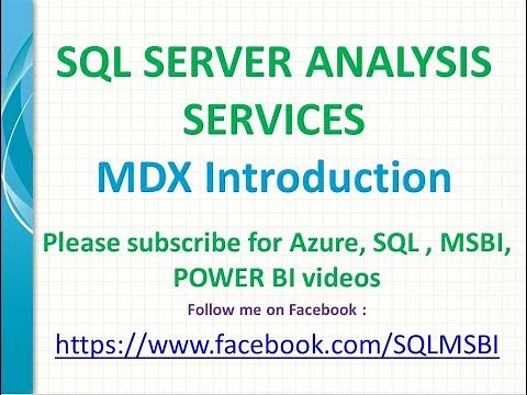 MDX Introduction | what is mdx in ssas | ssas mdx queries | mdx queries examples