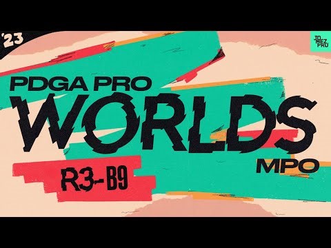 2023 PDGA Pro World Championships | MPO R3B9 | Shue, Anttila, Wysocki, Dickerson | Jomez Disc Golf
