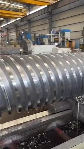 Perfect Square Thread Cutting on Lathe Machine 😱 | Satisfying Machining Process 🔥 #shorts