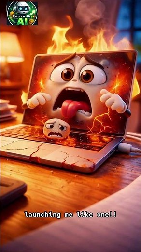 Laptop Overheating 🔥😱 | Funniest & Most Relatable Short Ever!