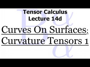 Tensor Calculus Lecture 14d: Non-hypersurfaces - Relationship Among Curvature Tensors 1