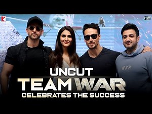 Uncut: Team War Celebrates The Success | Hrithik Roshan, Tiger Shroff, Vaani Kapoor, Siddharth Anand