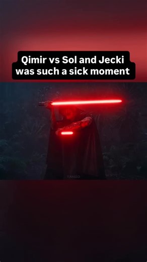 Tanzo on Instagram: "Say what you want about The Acolyte..the lightsaber duels were straight HEAT 🔥 #starwars #theacolyte #disney #qimir #highrepublic #gaming #reels #explore #foryou"