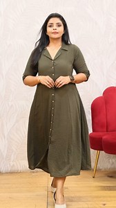 116K views · 987 reactions | Yeame Lapel Collar Button Down Dress...