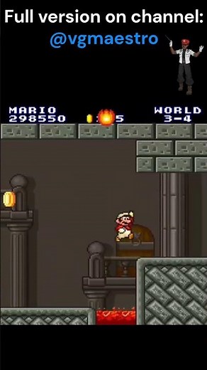 Super Mario Bros. - Castle OST Remake #retro #supermariobros #mariogames #supermariomusic