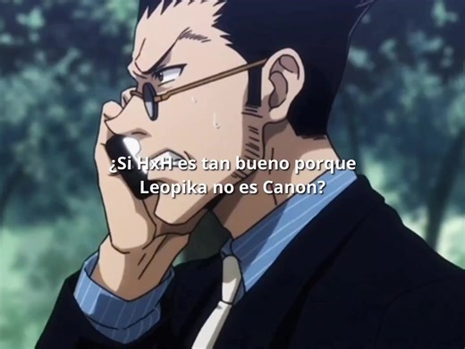En Nippon Animation eran fans del Leopika, todavía hay más escenas de ellos 🫣🤧. No me dejó poner musiquita de fondo 😔 #hunterxhunter #hxh #parati #leopika #ship