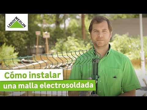Cómo instalar una malla electrosoldada LEROY MERLIN