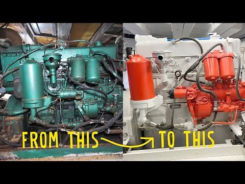 Girl Takes on 230HP Diesel Mercedes Boat Engine - Incredible Transformation!