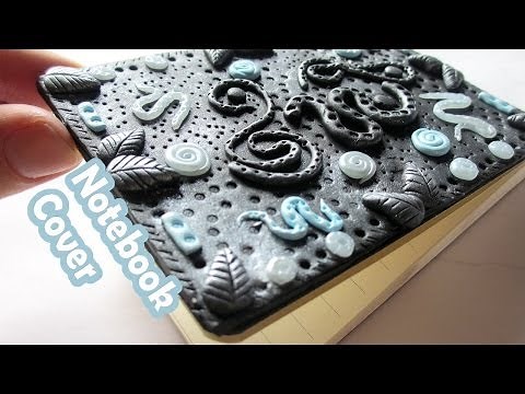 DIY - Polymer Clay Journal Cover