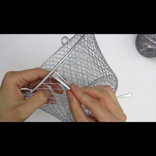 Transform a Dollar Tree Wired Basket Into An Exquisite Storage Solution