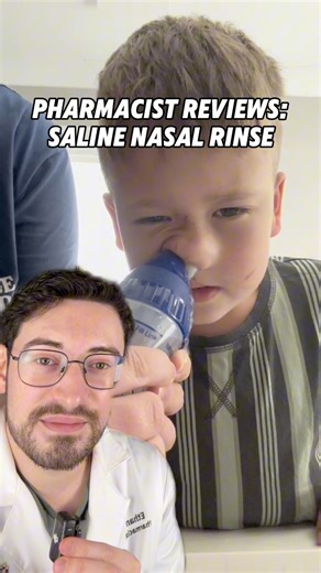 A deeper dive into Saline Nasal Rinses and why I may recommend them over any medication for congestion. | MillennialRx