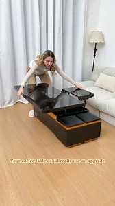 13 reactions | Effortlessly transform your small space with the Magic Table. Enjoy extra storage and a cozy dining area in just seconds! ✅ Hidden storage for clutter-free living ✅ Adjustable height for any activity ✅ Sleek design fits modern decor | Magic Table | Facebook