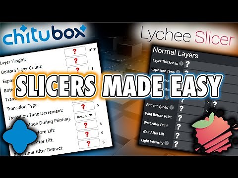 The Best RESIN SLICER SETTINGS Explained for every printer! - All Key 3D Printer Settings Explained