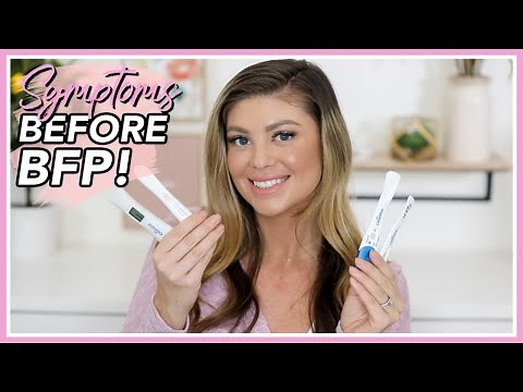 EARLY PREGNANCY SYMPTOMS BEFORE BFP! | TWO WEEK WAIT!