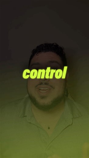 Responsibility gives you control, and control creates progress!