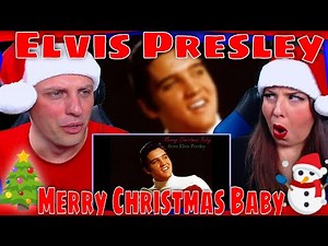First Time Hearing Merry Christmas Baby by Elvis Presley | THE WOLF HUNTERZ REACTIONS