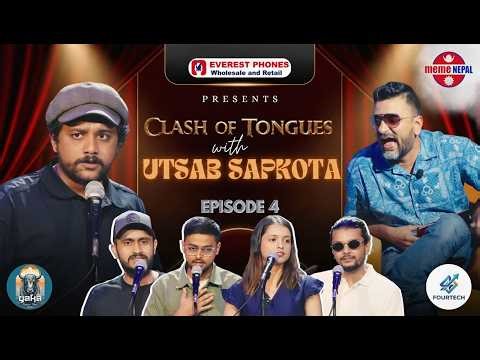 Clash Of Tongues - Nepal’s First Roast Show | Episode 4 | Roast Of Utsav Sapkota | Bishal Gautam