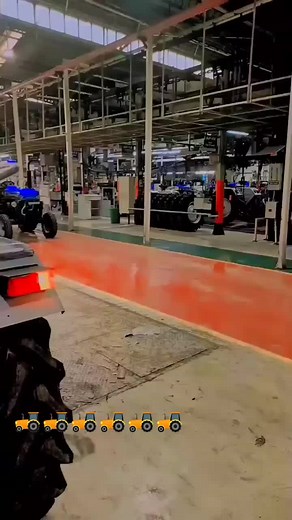 Tractor Assembly Process in a Manufacturing Facility