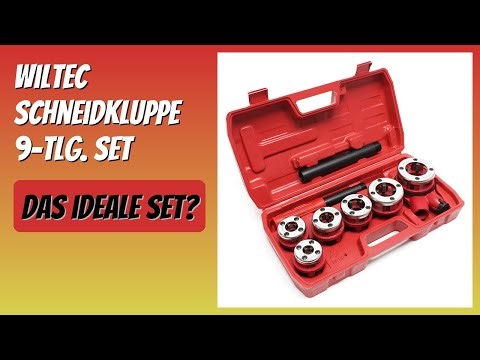 BEWERTUNG (2026): Wiltec Schneidkluppe 9-tlg. Set. Infos