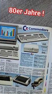 Retro Gaming Commodore C64 80er Jahre #vintage #retro #computer #Commodore #80s