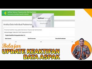 Belajar Cara Meningkatkan Keaktifan update Data ASPAK (%)