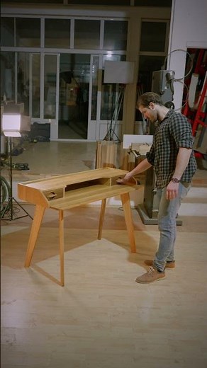 Just finished this custom made oak office desk