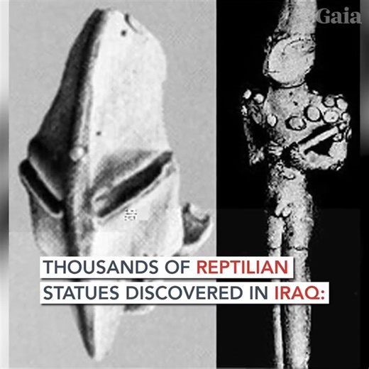 35K views · 1.1K reactions | Is it pure coincidence that reptilian figures and statues appear all around ancient cultures or is there something extraterrestrial that connects them all? | Unexplained on Gaia | Facebook