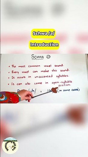 What Is the Schwa Sound? | English Phonics & Pronunciation