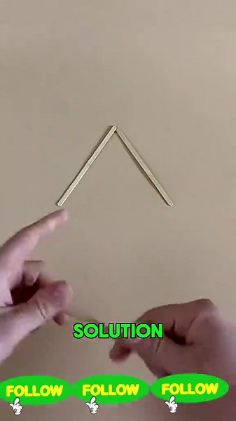 Can You Make a Straight Line With Just One Stick? 🤯#MatchstickPuzzle #BrainTeaser #MindPuzzle #LogicPuzzle #BrainChallenge you create a perfectly straight line by moving just one stick? 🤔 This tricky matchstick puzzle challenges your creativity and logical thinking. Most people struggle to find the solution, but the answer is surprisingly clever! Watch until the end to see how it's done. 🧠🔥