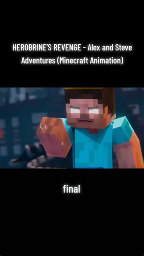 Herobrine's Revenge: Alex and Steve Adventure in Minecraft