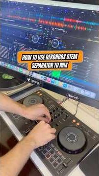 How to Use Rekordbox Stems to Mix #shorts