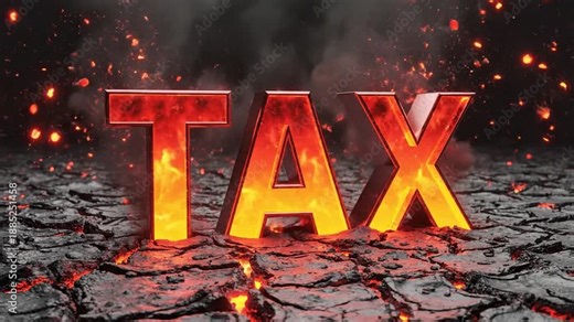 The Burning Cost of Taxes A Fiery Metaphor for Financial Burden and Economic Strain